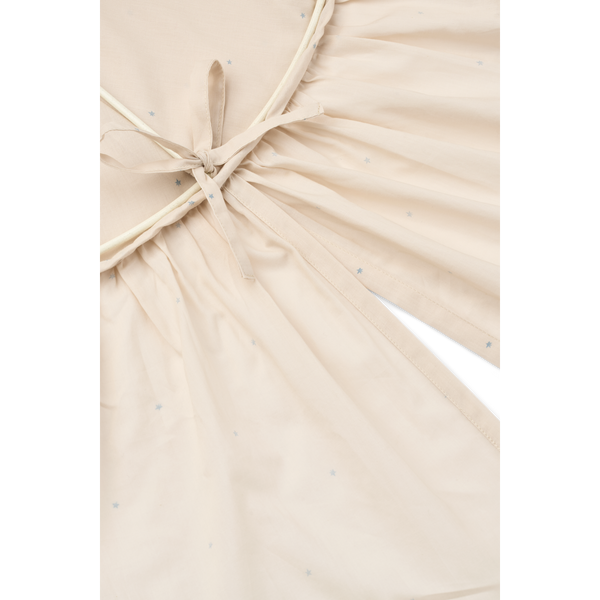 Enzo Cotton Star Print Bed Canopy (Sandy)