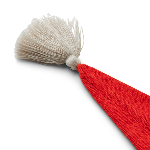 Alf Knitted Christmas Hat (Apple Red)