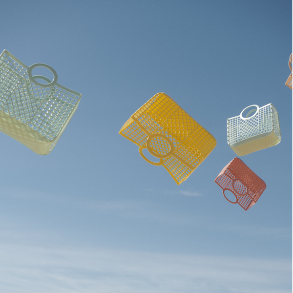 Bloom Basket Bag (Light Peppermint)