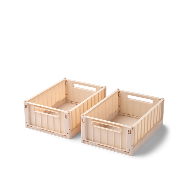 Weston Small Storage Boxes Set of 2 (Apple Blossom)