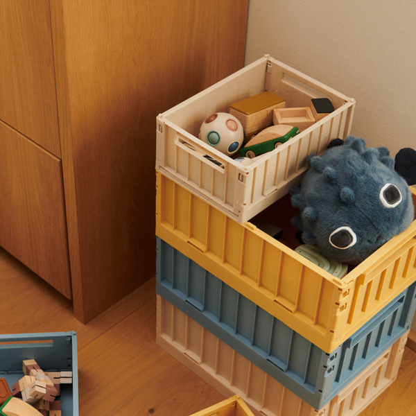 Weston Small Storage Boxes Set of 2 (Apple Blossom)