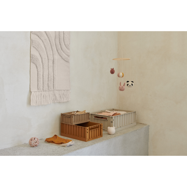 Weston Small Storage Boxes Set of 2 (Oat)