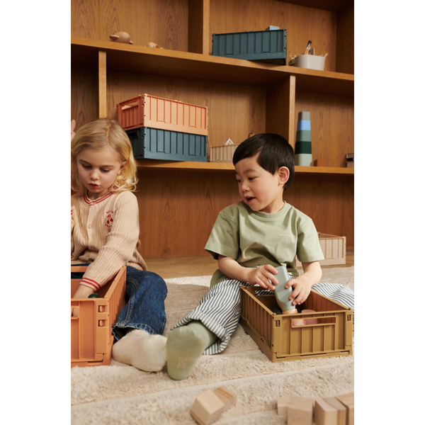 Weston Small Storage Boxes Set of 2 (Oat)