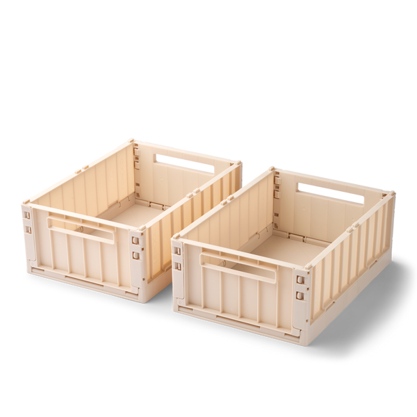 Weston Medium Storage Boxes Set of 2 (Apple Blossom)