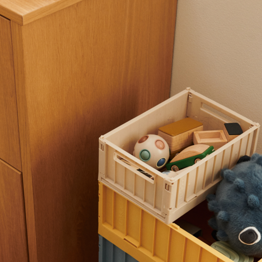 Weston Medium Storage Boxes Set of 2 (Apple Blossom)