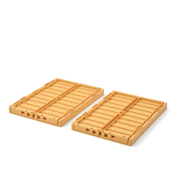 Weston Medium Storage Boxes Set of 2 (Yuzu)