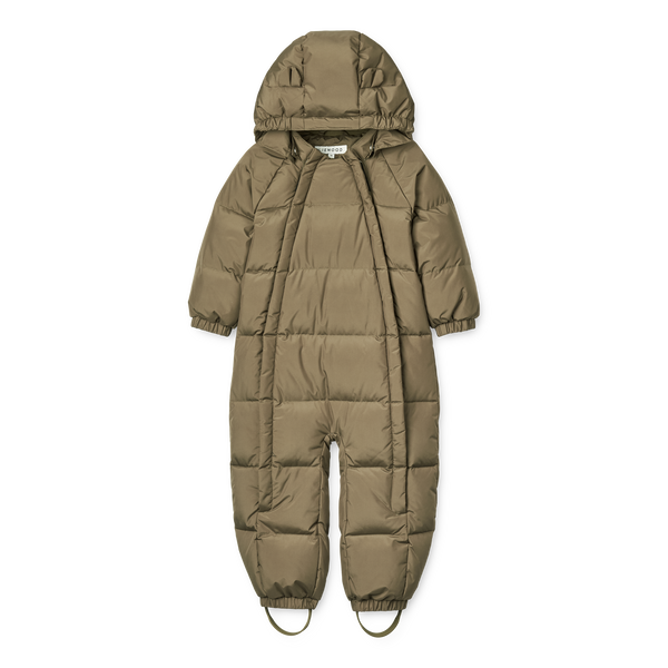 Sylvie Baby Padded Pram Suit Snowsuit (Khaki)