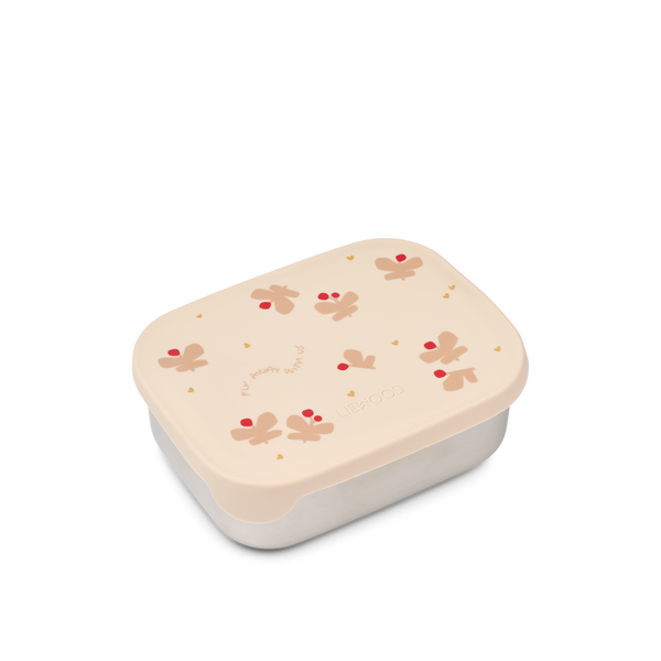 Arthur Butterfly Print Metal Lunch Box (Apple Blossom)