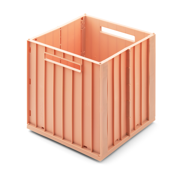 Elijah Collapsible Storage Box with Lid (Tuscany Rose)