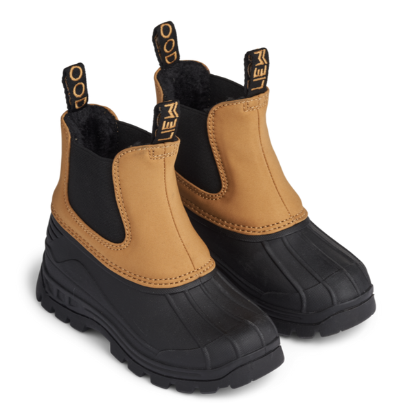 Miky Waterproof Ankle Chelsea Boots (Golden caramel)