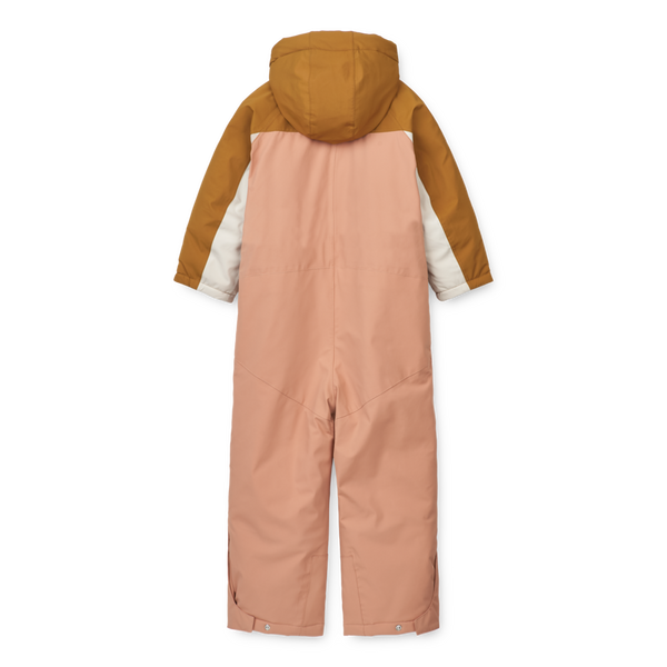 Sune All-In-One Padded Snowsuit (Tuscany Rose)