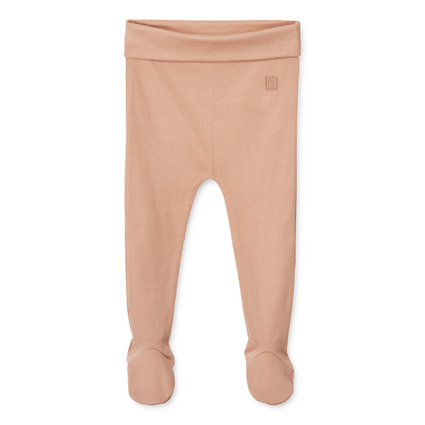 Facu Cotton Footed Baby Leggings (Pale Tuscany)