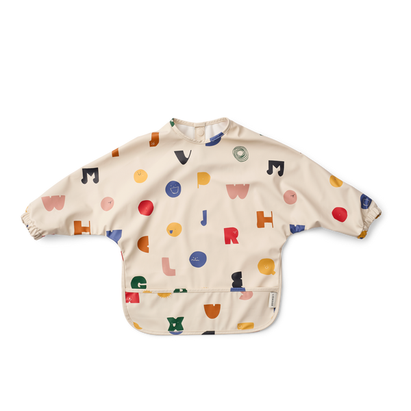 Merle Characters Print Cape Bib (Sandy)