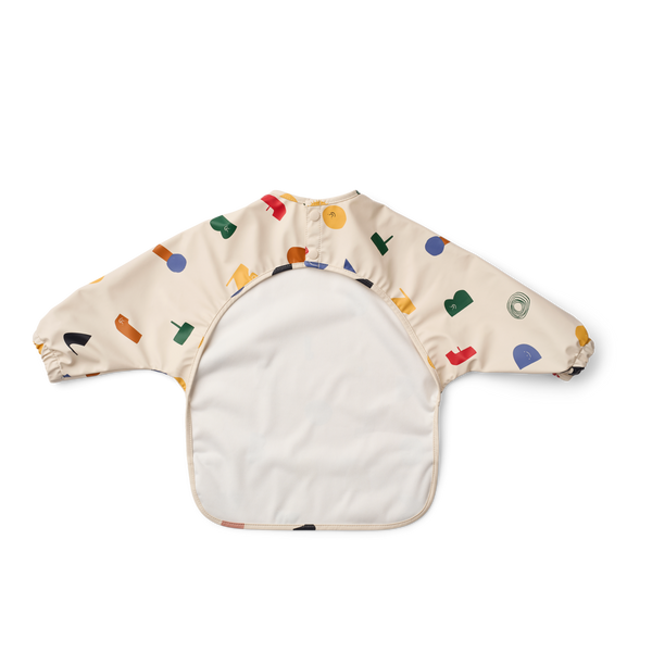 Merle Characters Print Cape Bib (Sandy)