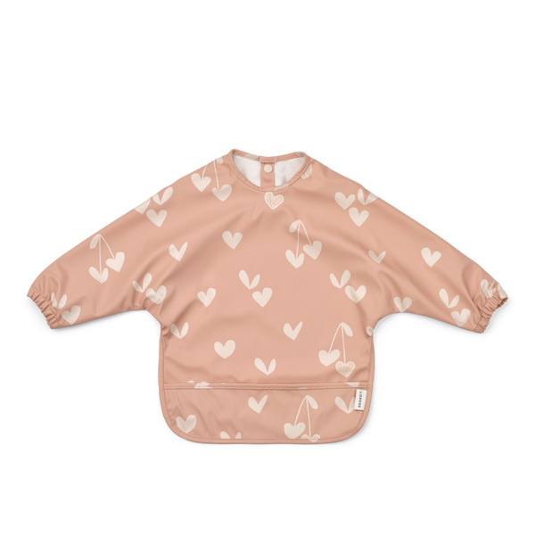 Merle Sweethearts Print Cape Bib (Pale Tuscany)