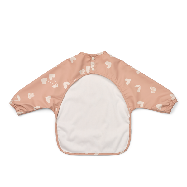 Merle Sweethearts Print Cape Bib (Pale Tuscany)