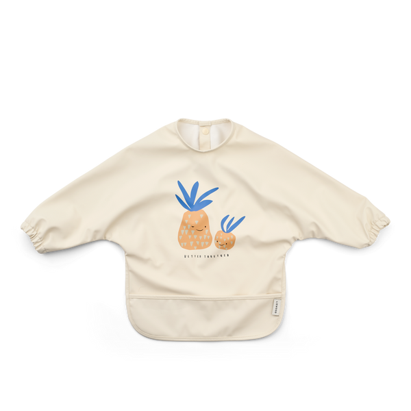 Merle Pineapple Print Cape Bib (Sandy)