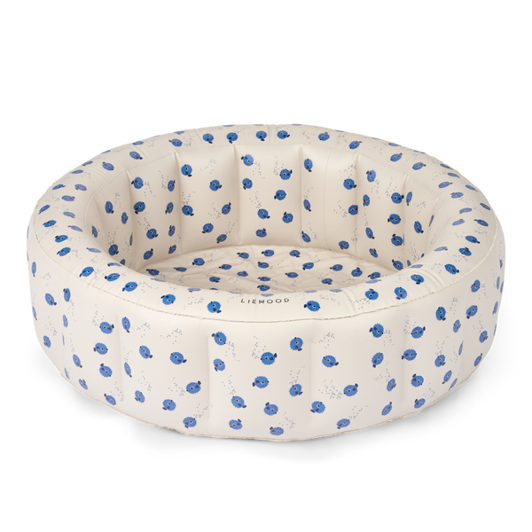 Kornelia Pufferfish Print Small Paddling Pool (Sandy)