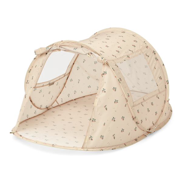 Bjork Peach Print UV Protective Pop Up Play Tent (Seashell)