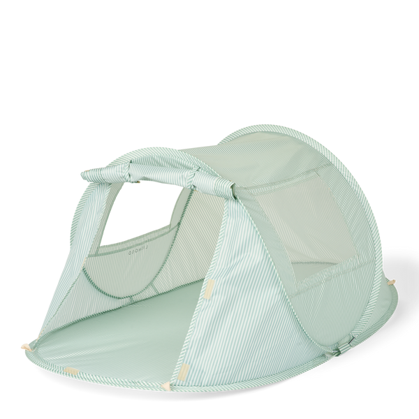 Bjork Pinstripe Pop Up Play Tent (Peppermint/Creme de la Creme)