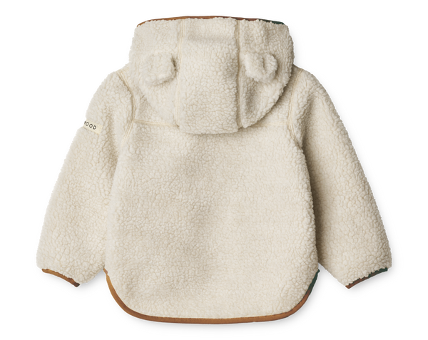 Mara Sandy Teddy Fleece Hooded Baby Jacket (1-4yrs)