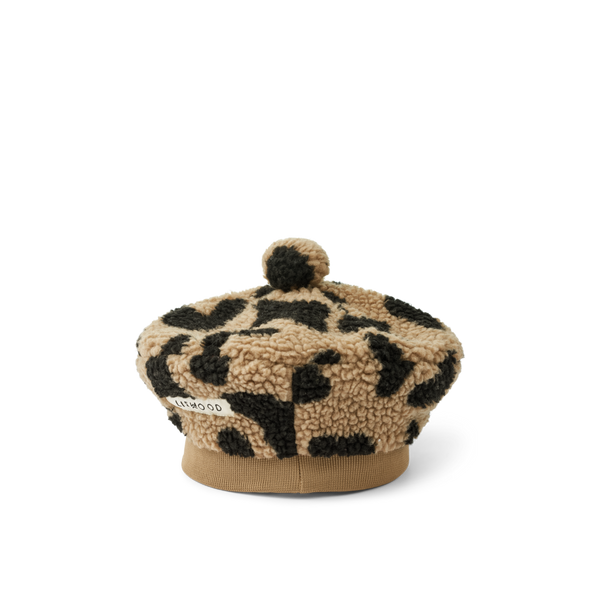 Poplar Pile Beret Hat (Mega Leo/Oat Mix)
