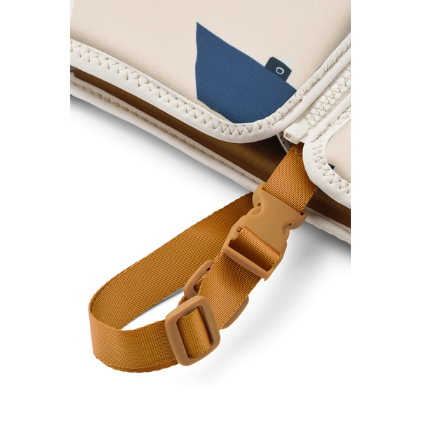 Dove Sailing Boat Print Neoprene Swim Vest (Sandy)