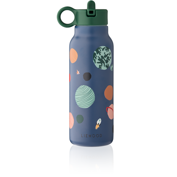 Falk Universe Print Screw Top Bottle (350ml) (Navy)