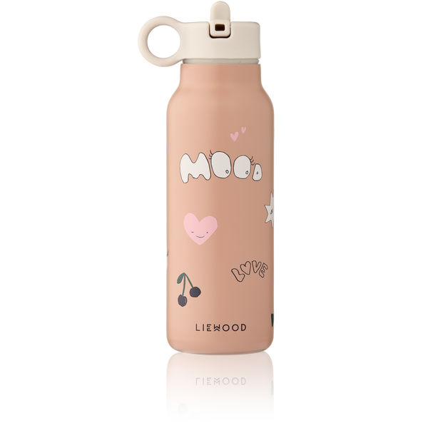 Falk Mood Print Screw Top Bottle (350ml) (Pale Tuscany)