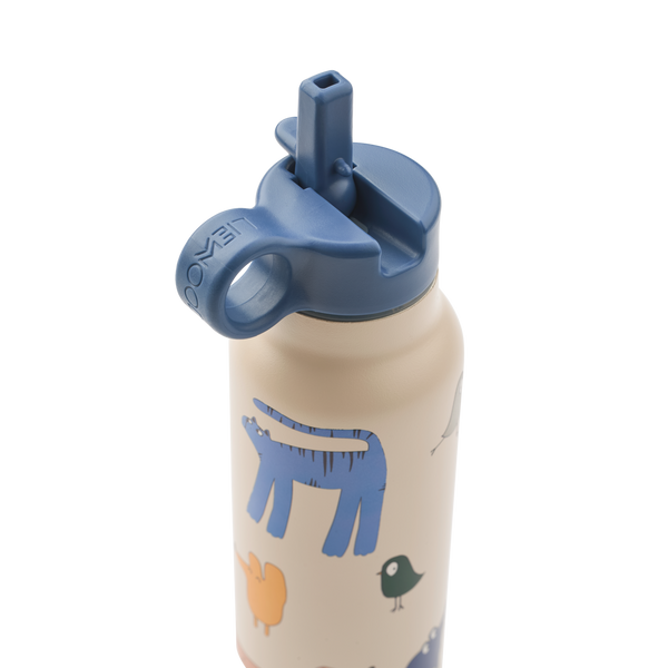 Falk Imagine Animal Print Screw Top Bottle (350ml) (Sandy)