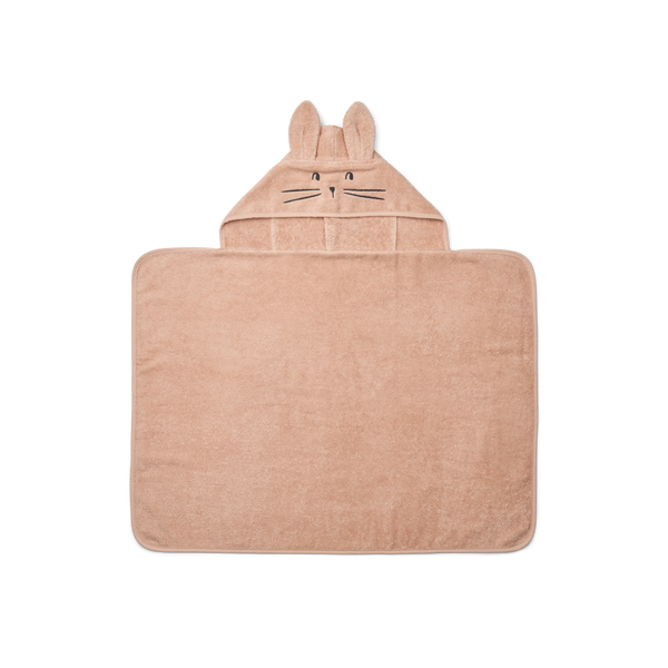 Vilas Baby Rabbit Hooded Towel (Pale Tuscany)