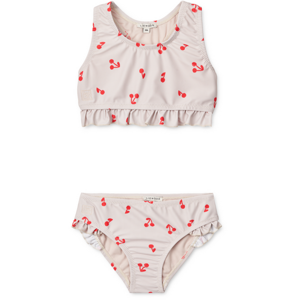 Bellamy Cherry Print Bikini Set (Sandy)