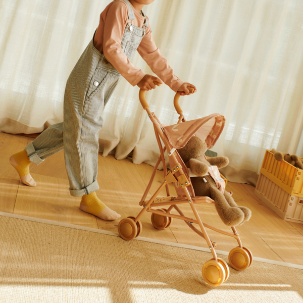 Elsie Sweethearts Print Doll Stroller (Pale Tuscany)