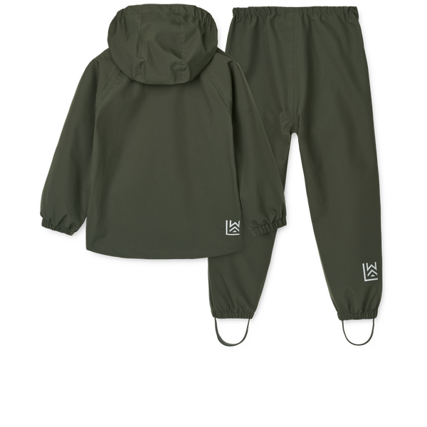 Pedia Rainwear Set (Hunter green)