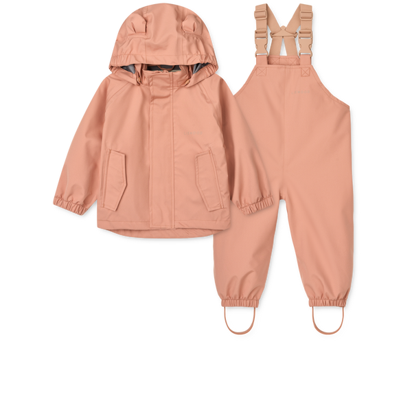 Manu Rainwear Set (Tuscany Rose)