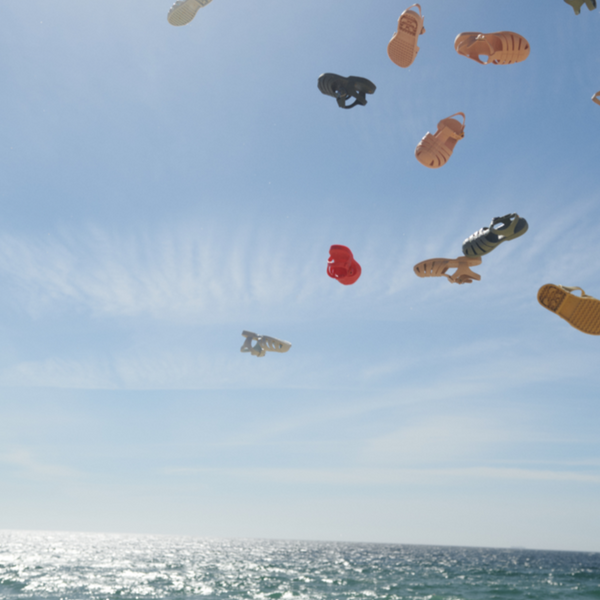 Bre Summer Jelly Shoe Sandals (Crispy Corn)