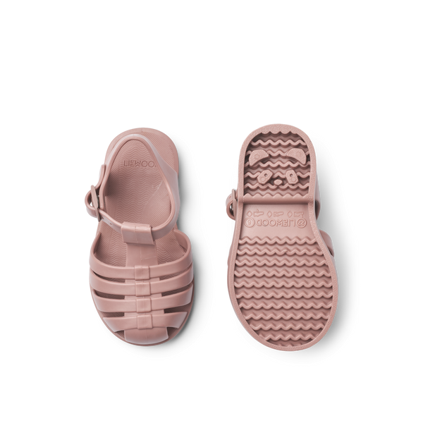 Bre Summer Jelly Shoe Sandals (Dark Rose)