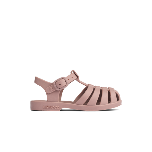 Bre Summer Jelly Shoe Sandals (Dark Rose)