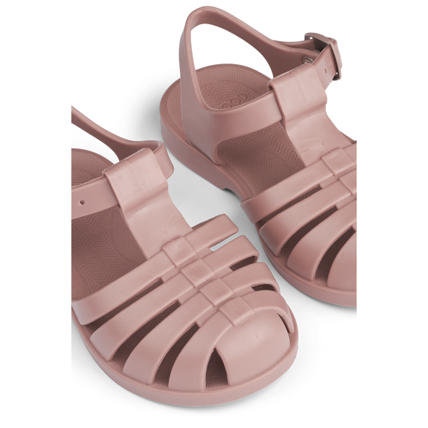 Bre Summer Jelly Shoe Sandals (Dark Rose)