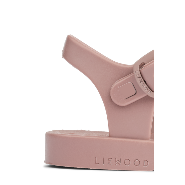 Bre Summer Jelly Shoe Sandals (Dark Rose)