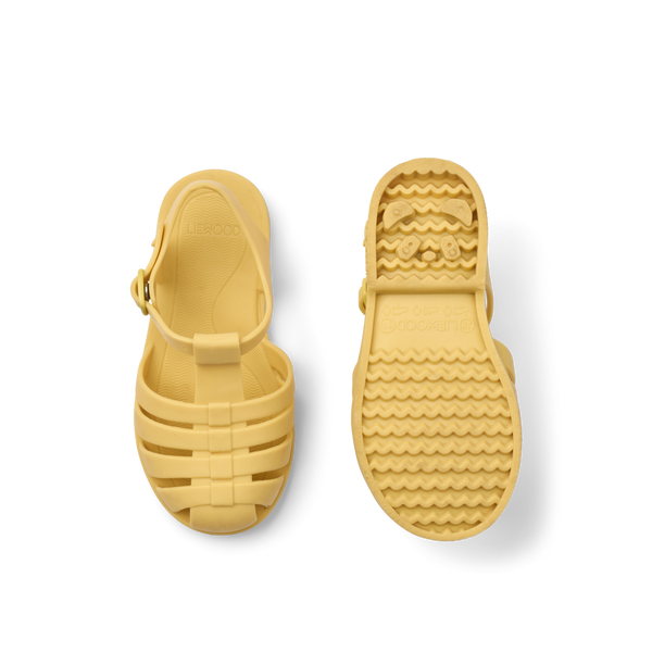 Bre Summer Jelly Shoe Sandals (Lemon Yellow)