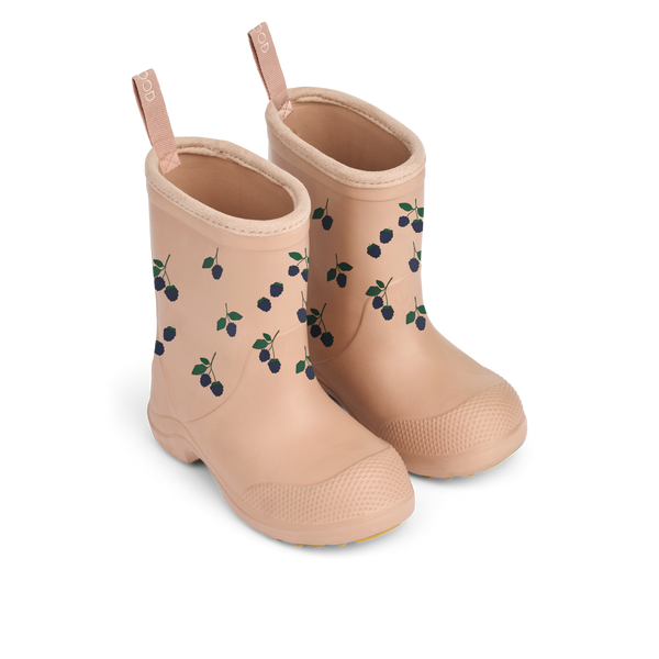 Aston Berry Print Rainboot (Pale Tuscany)