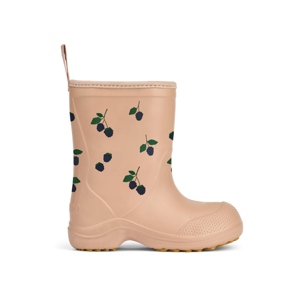 Aston Berry Print Rainboot (Pale Tuscany)