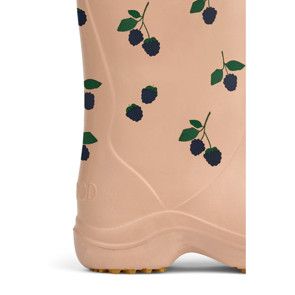Aston Berry Print Rainboot (Pale Tuscany)