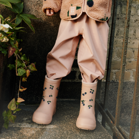 Aston Berry Print Rainboot (Pale Tuscany)