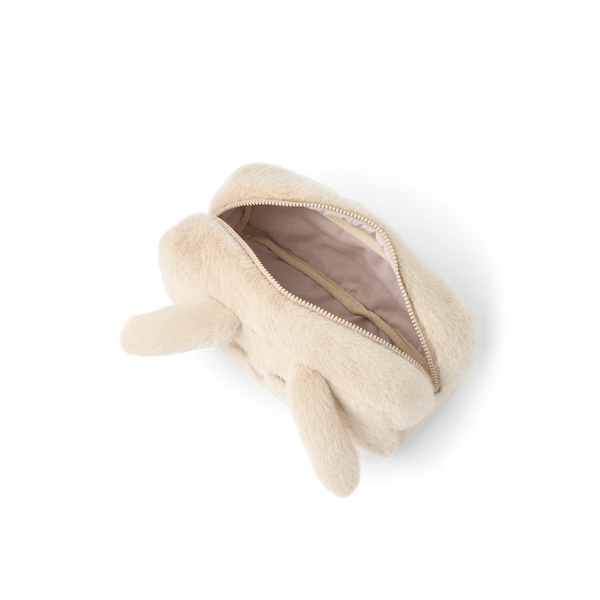 Beno Rabbit Plush Pencil Case (Mist)