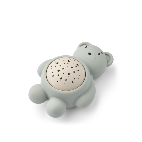 Manuel Sound and Projector Bear Lamp (Dove blue)