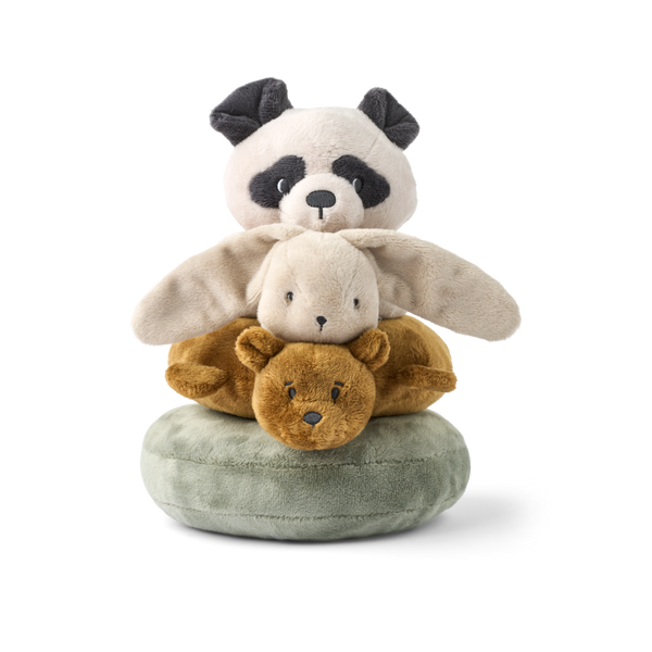 Sannie Plush Stacking Tower (Sandy Multi Mix)