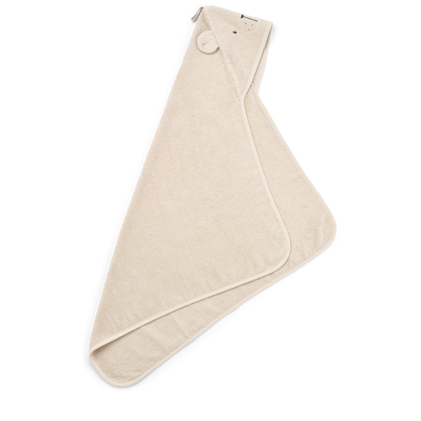 Albert Polarbear Hooded Baby Towel (Sandy)
