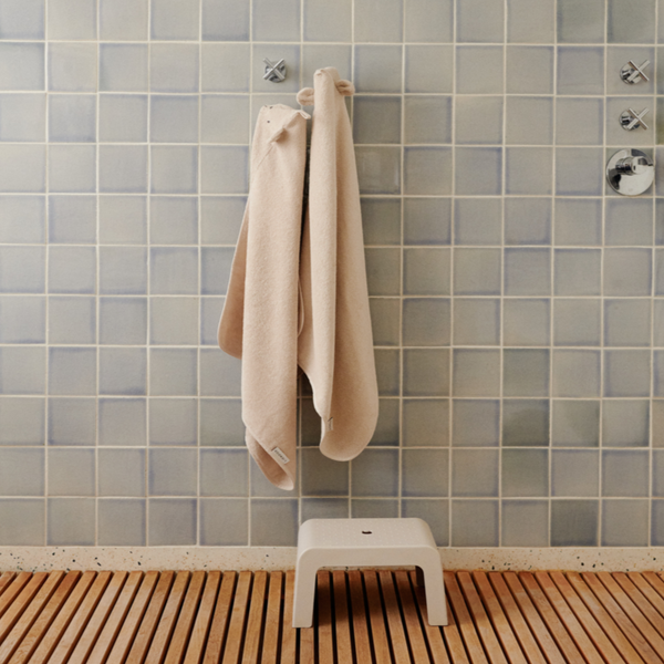 Albert Polarbear Hooded Baby Towel (Sandy)